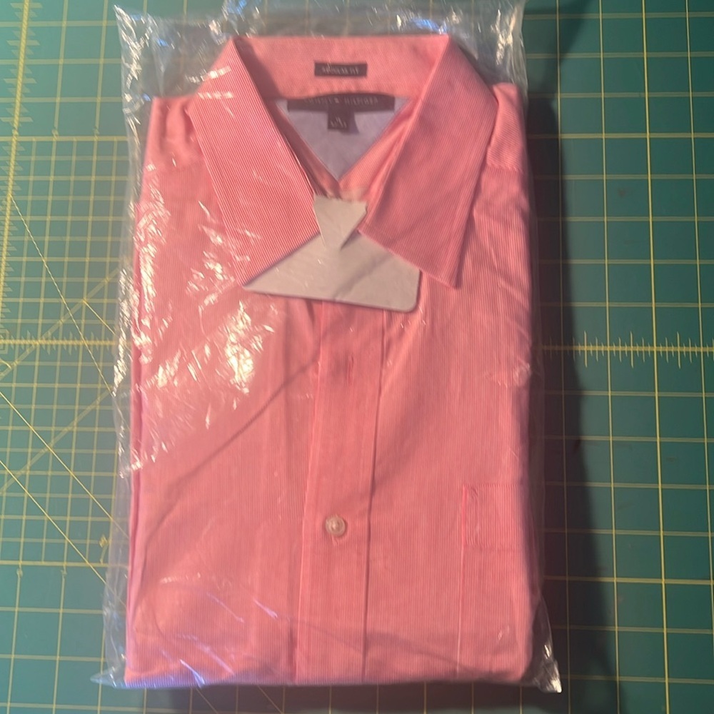 Tommy Hilfiger dress shirt 16 dry cleaned